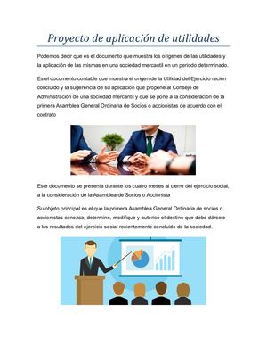 Proyecto De Aplicación De Utilidades