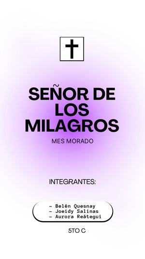 Catálogo Del Señor De Los Milagros