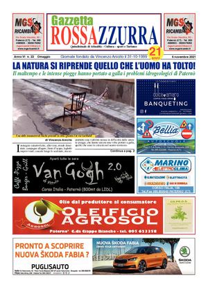 Gazzetta Rossazzurra Anno Vi N 22 Del 6 11 2021