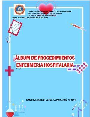 Album De Procedimientos Enfermeria kimberlin