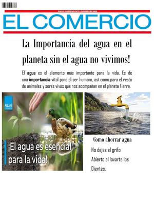 La Importancia Del Agua En El Planeta Sin El Agua No Vivimos