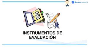 Instrumentos De Evaluación