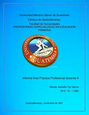 Informe Final Practica Docente Ii