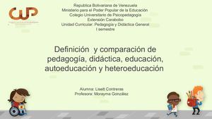 Clase 1 Asignación Pedagogia Y Didactica