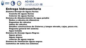 Entrega 18 Hidrosanitarias