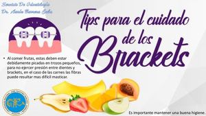 Infografia Cuidados De Los Brackets