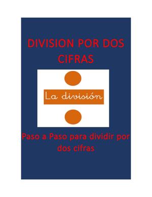 Division Paso A Paso