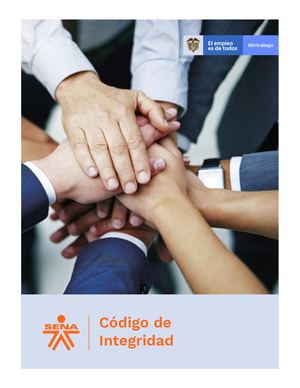 Codigo De Integridad