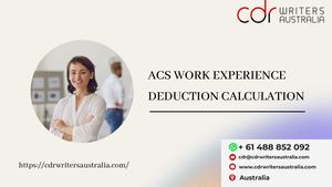 Acs Work Experience Deduction Calculation