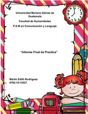 Informe Final De Practica Docente