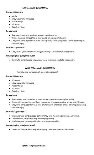 Muña Jampi Quramanta