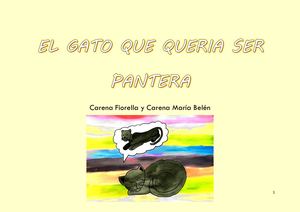 El Gato Que Queria Ser Pantera