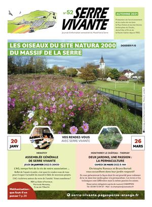 Serre Vivante 52 Automne 2021