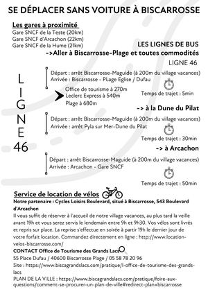 Se Déplacer Sans Voiture à Biscarrosse