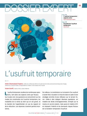 Livre blanc - SNH - L'usufruit temporaire