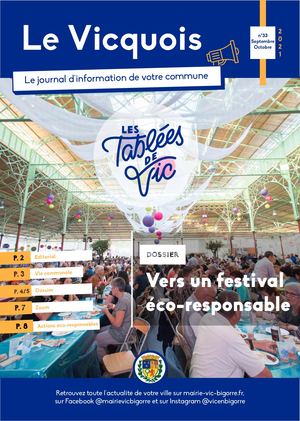 Vicquois N°33 - Septembre et Octobre 2021