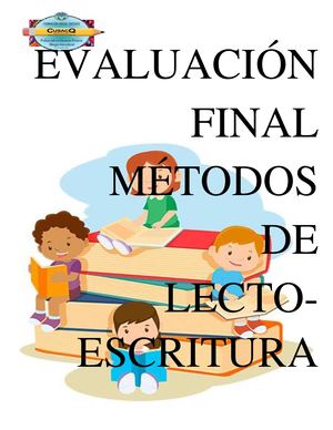 Evaluación Final Métodos De Lecto Escritura7