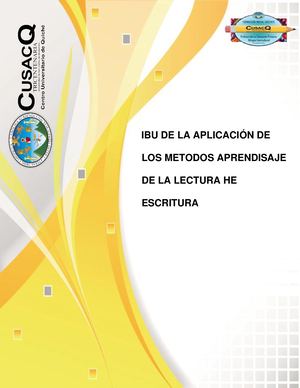 Metodos de lectoescritura