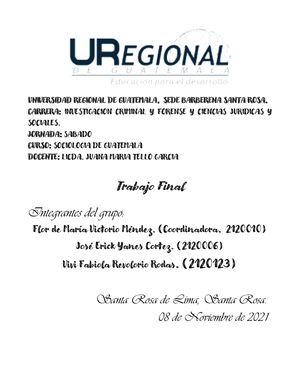 Tarea Sociologia Final