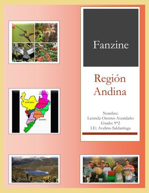 Fanzine Región Andina