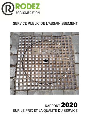 Rapport 2020 sur le prix et la qualité du service public d'assainissement de Rodez agglomération