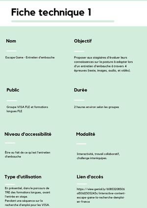 Fiches Techniques Rozenn