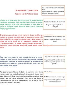 3ro Plan Lector Un Hombre Con Poder