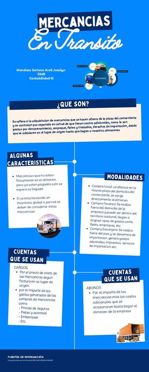 Infografia Mercancias En Transito