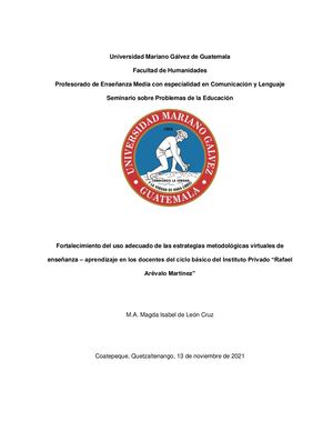 Informe Final Seminario 2021