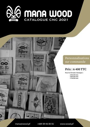 Catalogue CNC