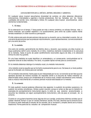 Elementos De La Musica