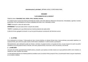 Los Elementos De La Musica