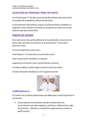 Tarea 3 Recursos Humanos