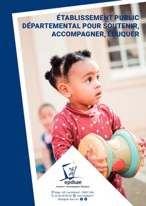 Livret de Présentation - EPDSAE
