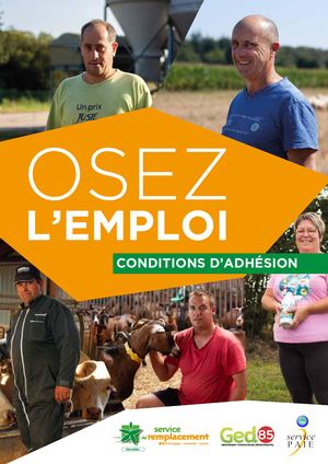 Plaquette Service de Remplacement 2021