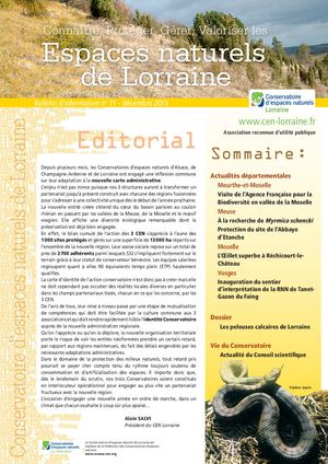 Csl Bulletin 71 CEN Lorraine