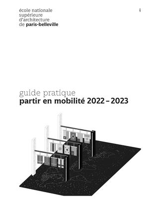 Partir en mobilité 2022-2023