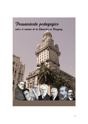 Pensamiento pedagógico sobre el camino de la educación en el Uruguay