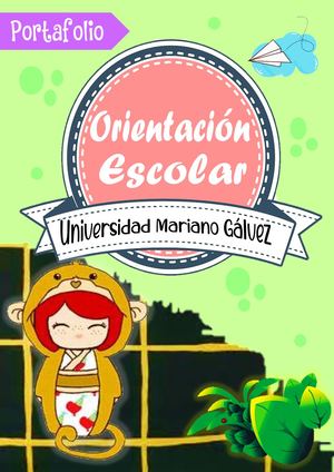 Portafolio Del Curso De Orientacion Escolar