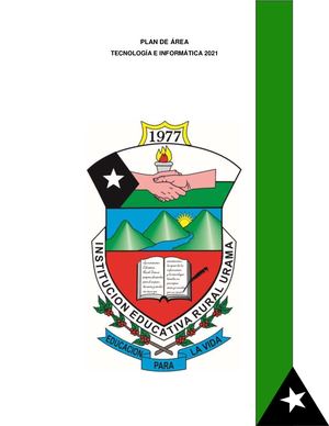 Plan De ÁRea De Tecnología E Informática 2021