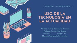 Uso de la informática en la actualidad.