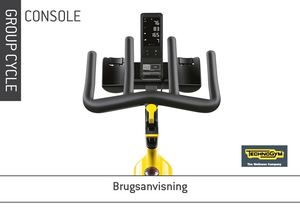 Brugeranvisning Group Cycle Connect Konsollen