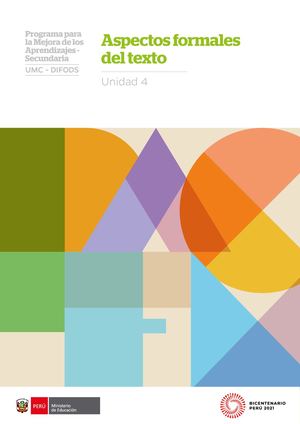 Fascículo U4 Comprensión Lectora