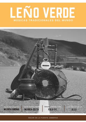 Dossier Leño Verde Músicas Tradicionales