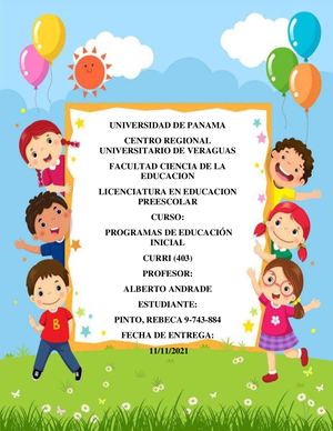 Organización de Programas , Instituciones para la primera infacia
