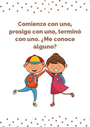 ADIVINANZAS MATEMATICAS