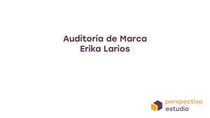 Presentacion Branding Erika Larios