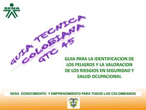 Gtc 45 Matriz De Riesgos