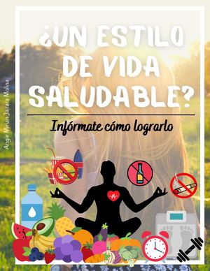 Cartilla Informativa - Estilo de vida saludable
