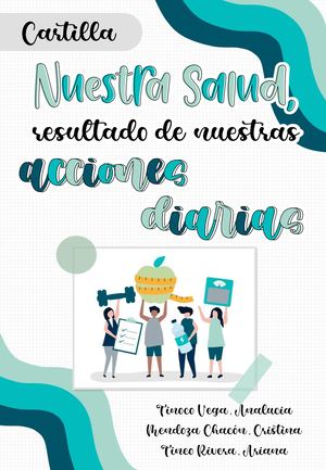 Cartilla Informativa (Vida Saludable En Los Adolescentes)